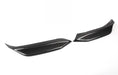 CARBON FIBER V2 FRONT BUMPER UPPER SPLITTERS - F80 M3 | F82/F83 M4 - Norcal Dynamics 