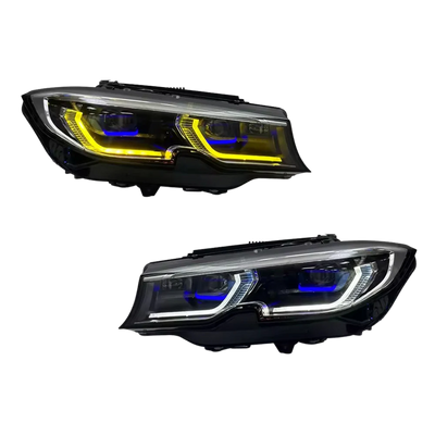 G20 Pre-LCI OEM Laser Style Headlights Switchback - (BMW G20/G28 3-Series) Norcal Dynamics