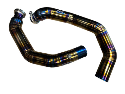 S55 Titanium Charge Pipes - BMW F80 M3 | F82/F83 M4 | F87 M2C - Norcal Dynamics 