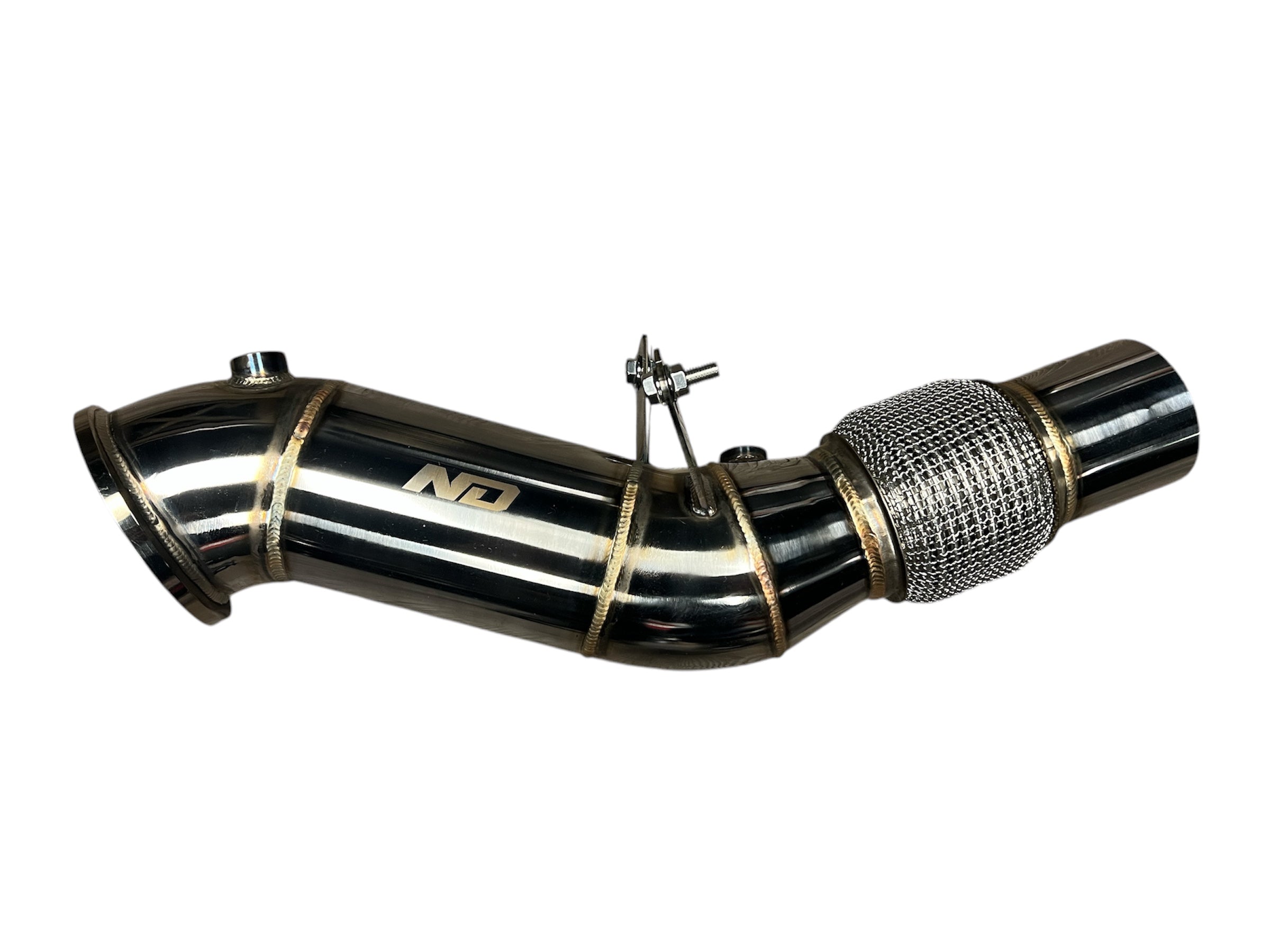 ND Downpipe B48 G & F Chassis 2016 – 2021 BMW 120i, 220i, 230i, 320i, 330e, 330i, 420i, 430i, 630i, 730i & xDrive - Norcal Dynamics 