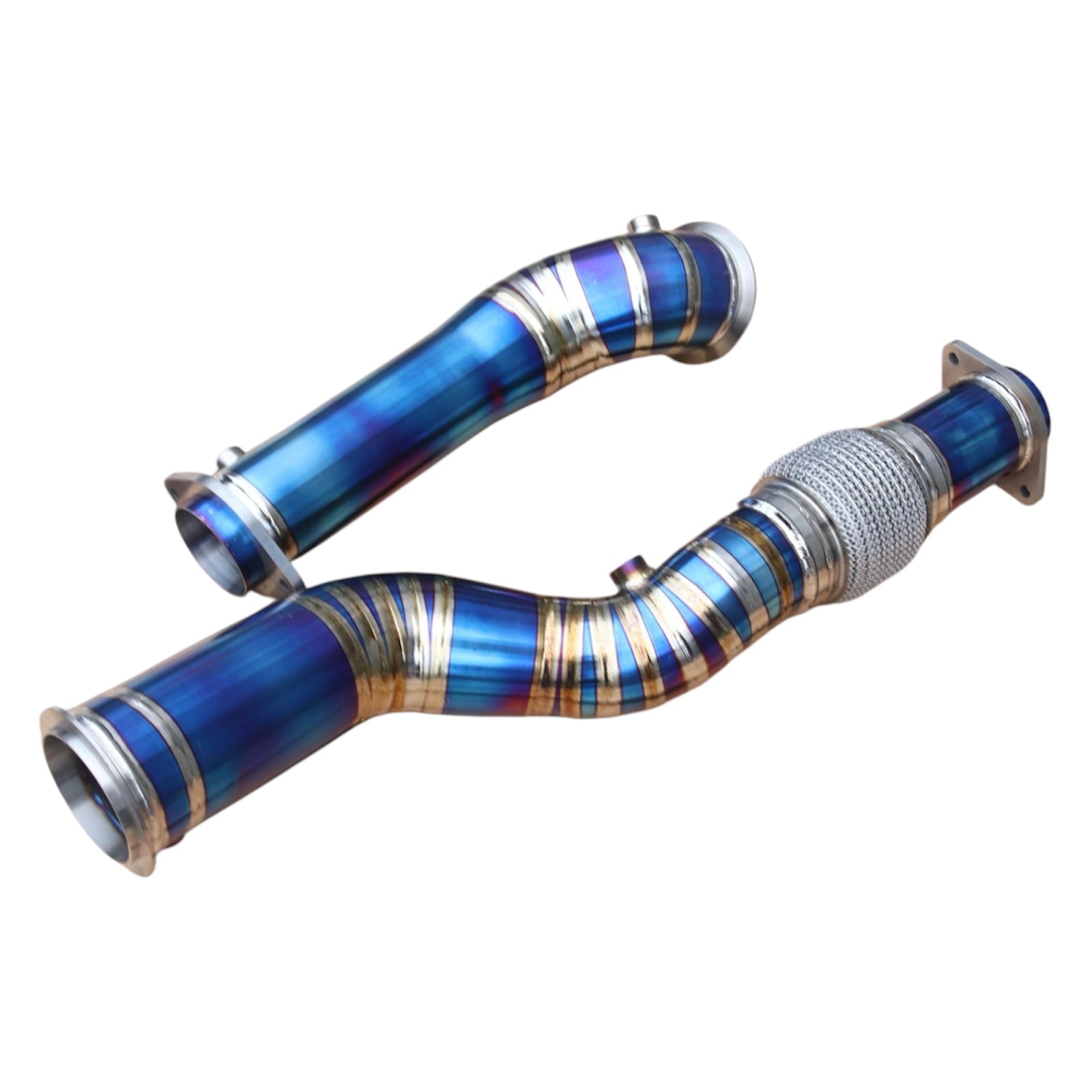 BMW TITANIUM S58 G8X M2/M3/M4 NORCAL DYNAMICS CATLESS DOWNPIPES - Norcal Dynamics 
