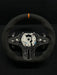 ALCANTARA G SERIES M-SPORT STEERING WHEEL W/ ORANGE STRIPE - Norcal Dynamics 