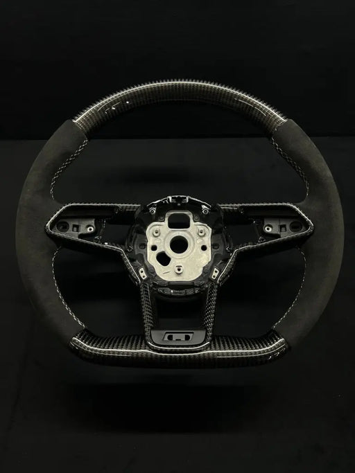 AUDI R8 CARBON FIBER STEERING WHEEL 2016+ - Norcal Dynamics 