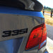 BMW Trunk Emblem | Black 335i Badge | Norcal Dynamics