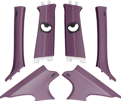 2006-2013 BMW 3-SERIES E90 PILLAR COVER SET Norcal Dynamics
