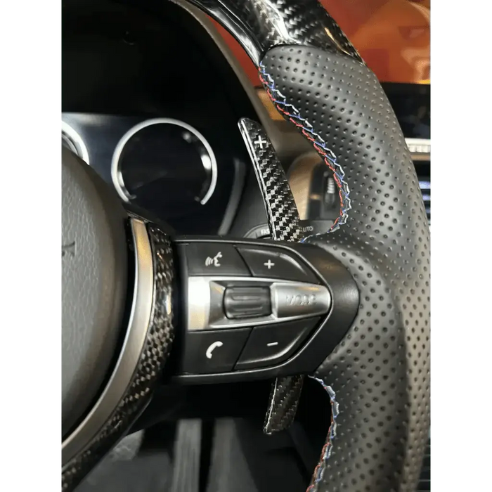 BMW F Chassis Carbon Paddle Shifters - Gloss - Norcal Dynamics