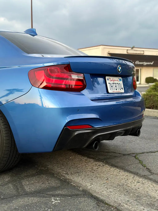 BMW F22 235I 3D STYLE CARBON FIBER DIFFUSER - Norcal Dynamics 