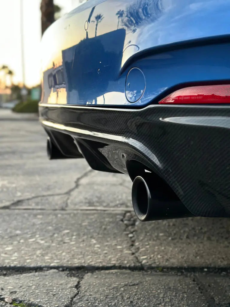 BMW F22 235I 3D STYLE CARBON FIBER DIFFUSER - Norcal Dynamics 