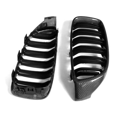 BMW F32 F33 F36 F80 F82 Carbon Fiber Grilles - Norcal Dynamics 