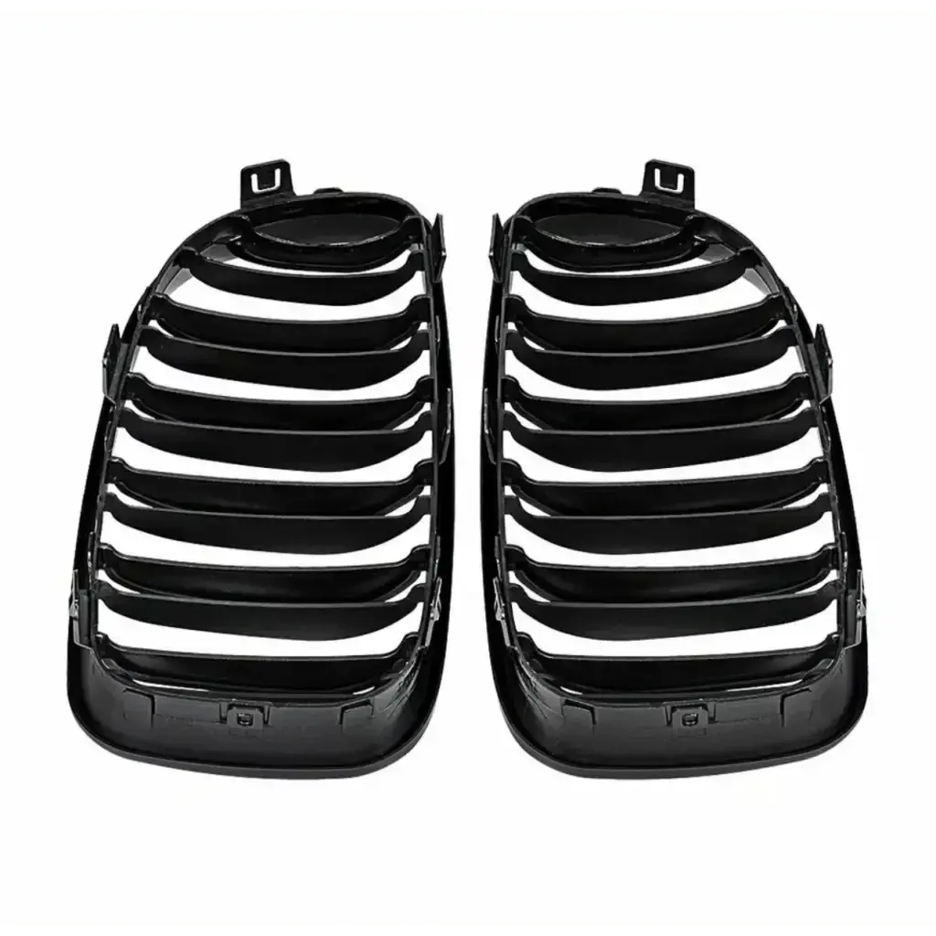 BMW F8X STYLE E8X FRONT KIDNEY GRILLES GLOSS BLACK - Norcal Dynamics