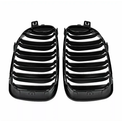 BMW F8X STYLE E8X FRONT KIDNEY GRILLES GLOSS BLACK - Norcal Dynamics