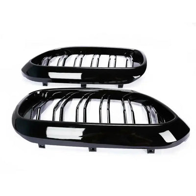 BMW G30 G31 5-SERIES BLACK DOUBLE SLOT GRILLES - Norcal Dynamics