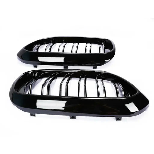 BMW G30 G31 5-SERIES BLACK DOUBLE SLOT GRILLES - Norcal Dynamics