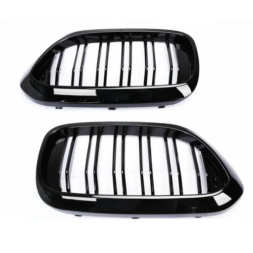 BMW G30 G31 5-SERIES BLACK DOUBLE SLOT GRILLES - Norcal Dynamics