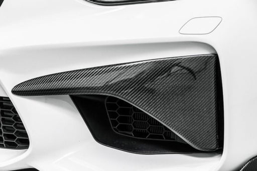 BMW M2 (F87) Carbon Fibre Front Vent Splitters - Norcal Dynamics 
