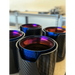 BMW M2 M3 M4 CARBON FIBER STAINLESS BLUE BURNT EXHAUST TIPS 4PC - Norcal Dynamics