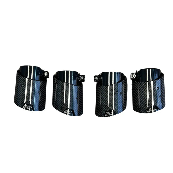 BMW M3 & M4 G80/G82/G83 M Performance Carbon Fiber Exhaust Tips (Set of 4) - Norcal Dynamics 