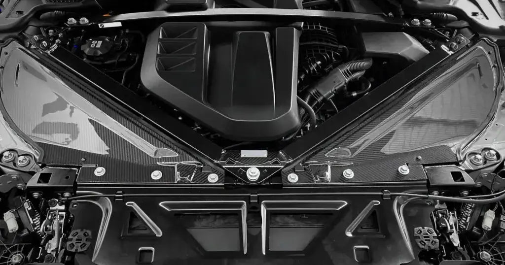 Carbon Fiber Engine Strut Brace Bar - BMW G80 M3 & G82 / G83 M4 ...