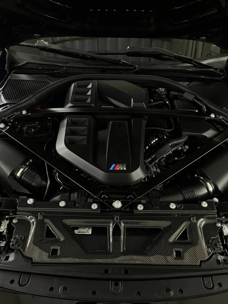 CARBON FIBER FRONT ENGINE BAY SHROUD FOR G80 / G82 / G87 BMW M3 M4 M2 - Norcal Dynamics 