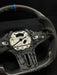 CARBON FIBER G SERIES M-SPORT STEERING WHEEL W/ M STRIPE - Norcal Dynamics 