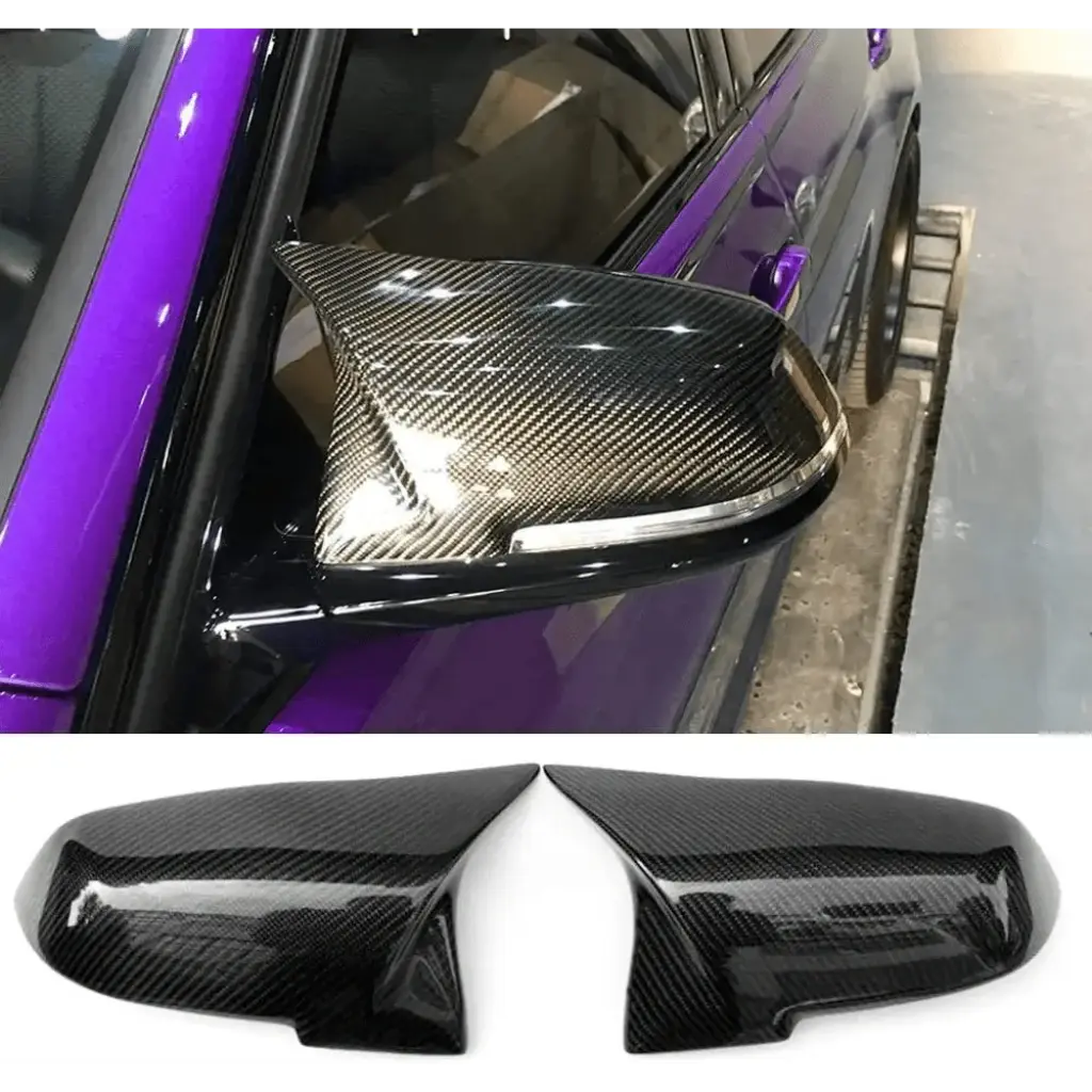 CARBON FIBER MIRROR CAP SET F CHASSIS & F87 M2 - Norcal Dynamics
