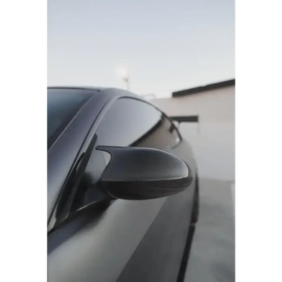 CARBON FIBER WINGED MIRROR CAPS E-CHASSIS - Norcal Dynamics