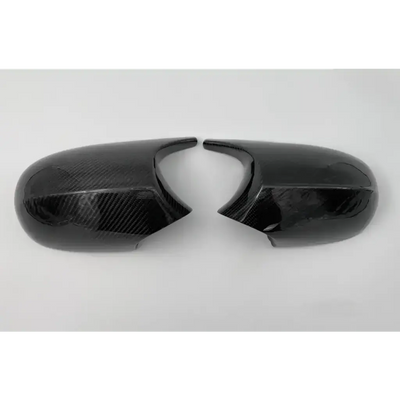 CARBON FIBER WINGED MIRROR CAPS E-CHASSIS - Norcal Dynamics