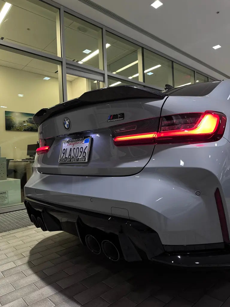 CS CARBON FIBER TRUNK SPOILER BMW G80 M3 & G20 3 SERIES - Norcal Dynamics 