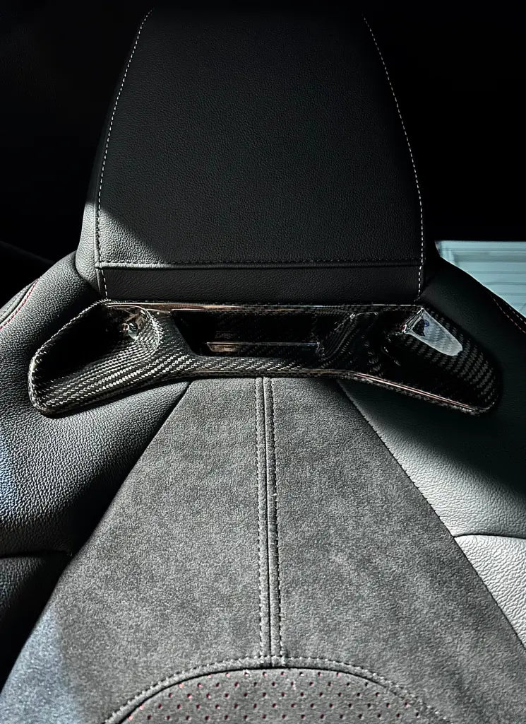 DRY CARBON SEAT INSERT COVER 2020 TOYOTA GR SUPRA - Norcal Dynamics 