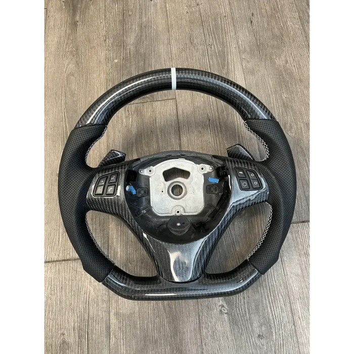 E SERIES CARBON FIBER STEERING WHEEL - Norcal Dynamics