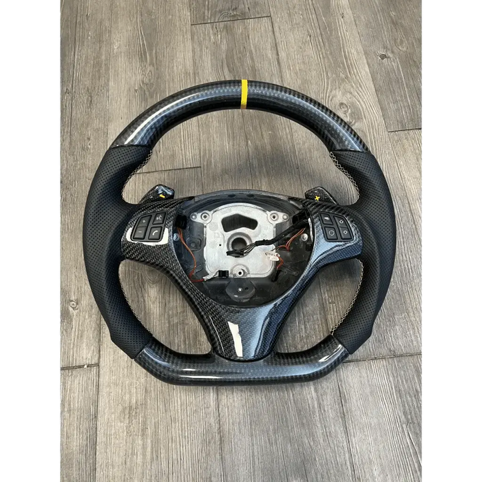 E SERIES CARBON FIBER STEERING WHEEL - Norcal Dynamics