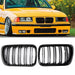 E36 GLOSS BLACK DOUBLE SLOT GRILLES - Norcal Dynamics