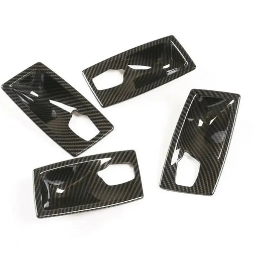 E6X CARBON FIBER LOOK DOOR HANDLE BOWL COVERS - Norcal Dynamics