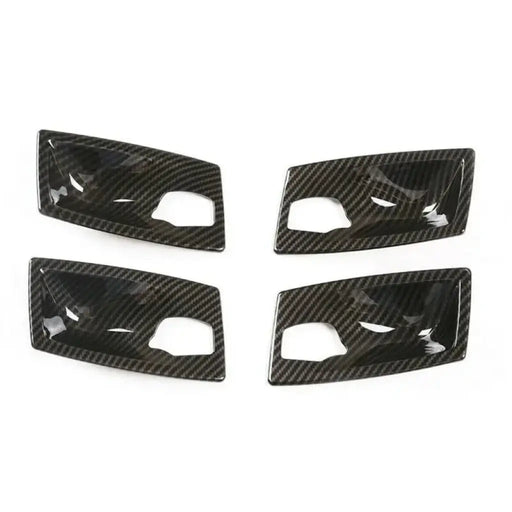 E6X CARBON FIBER LOOK DOOR HANDLE BOWL COVERS - Norcal Dynamics