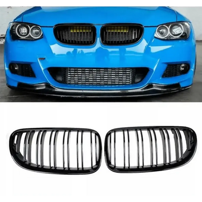 E92/E93 LCI DOUBLE SLOT COUPE GRILLES - Norcal Dynamics