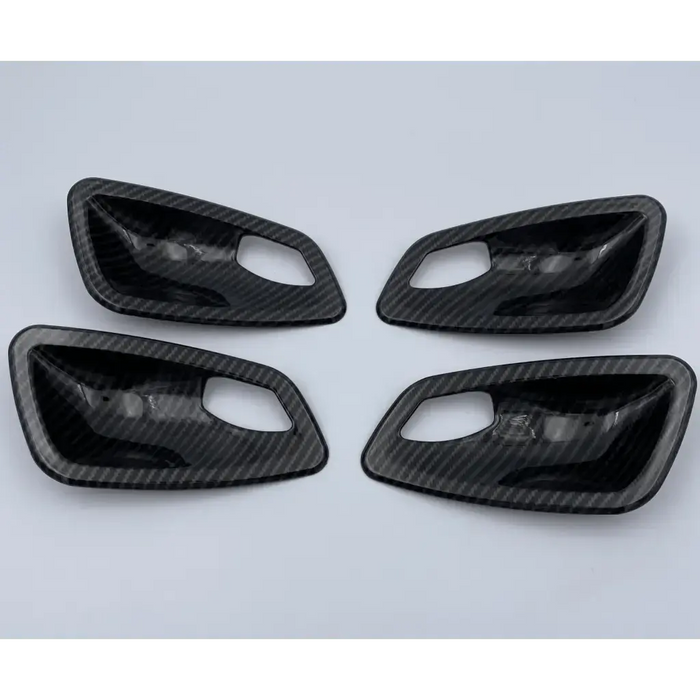 E9X CARBON FIBER LOOK DOOR HANDLE BOWL COVERS - Norcal Dynamics