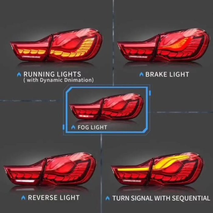 F32/F33/F36/F82/F83 GTS OLED Style Tail Lights - Norcal Dynamics