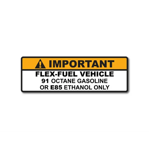 FLEX-FUEL STICKER - Norcal Dynamics