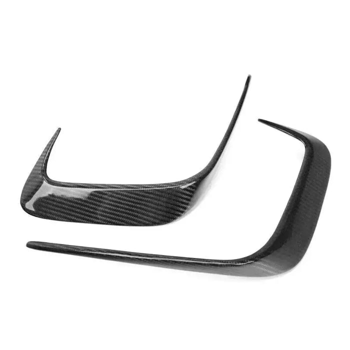 G20 DRY CARBON FIBER REAR BUMPER AIR FENDER VENT FINS - Norcal Dynamics