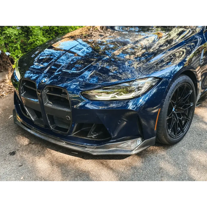 G80 M3 G82 M4 V Style Carbon Fiber Front Lip - Norcal Dynamics