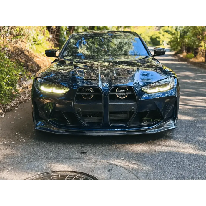 G80 M3 G82 M4 V Style Carbon Fiber Front Lip - Norcal Dynamics