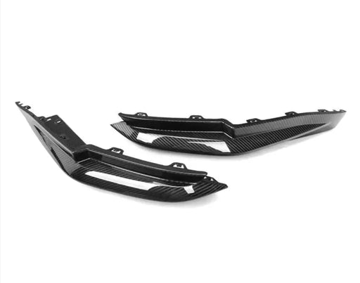 G8X DRY CARBON MP STYLE ADD-ON REAR SPLITTERS - Norcal Dynamics