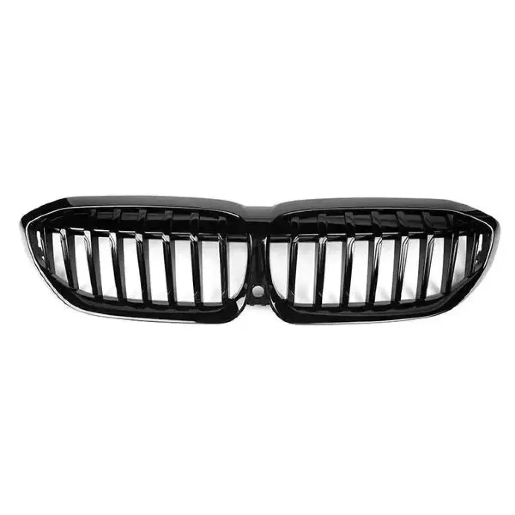 Gloss Black Single Slat Front Grilles - BMW G20 / G28 3 Series - Norcal Dynamics