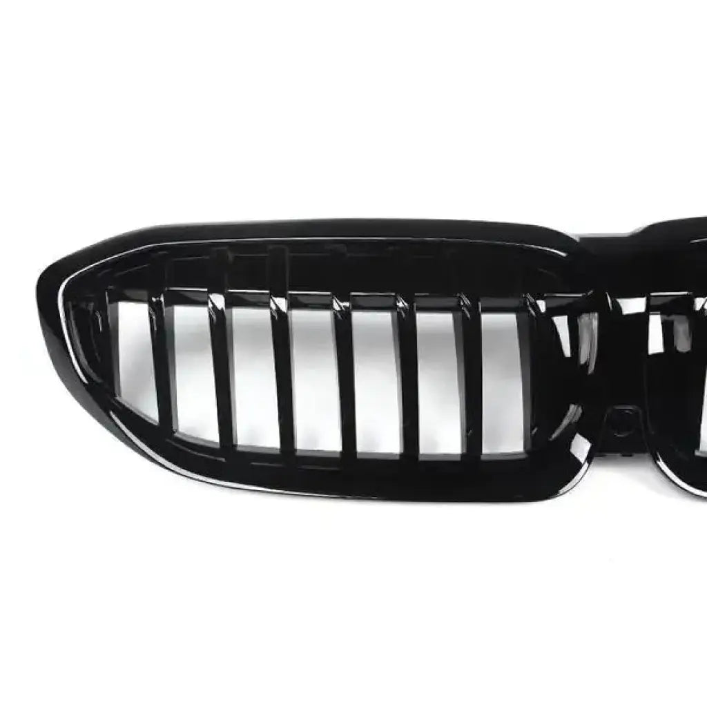 Gloss Black Single Slat Front Grilles - BMW G20 / G28 3 Series - Norcal Dynamics
