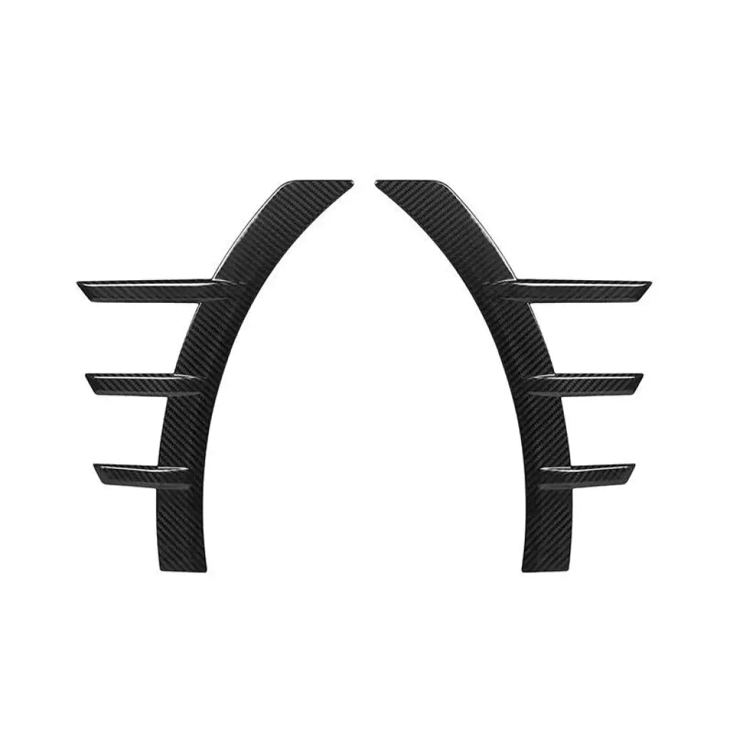 MP Style Carbon Fiber Front Side Fender Trim - BMW G87 M2 - Norcal Dynamics