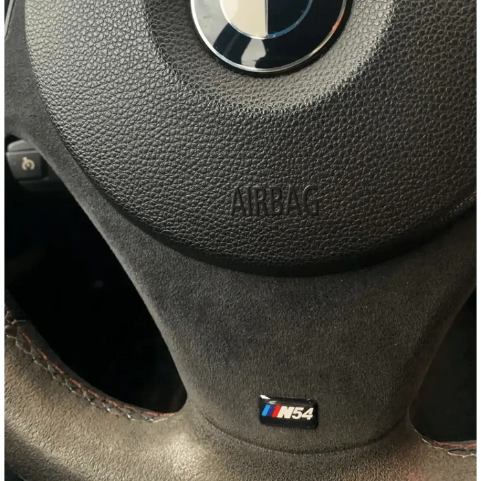 N54 WHEEL / STEERING WHEEL BADGE - Norcal Dynamics