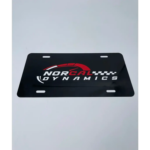 NORCAL DYNAMICS LICENSE PLATE FRAME - Norcal Dynamics