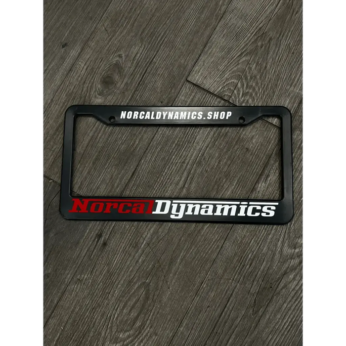 NORCAL DYNAMICS PLATE FRAME - Norcal Dynamics