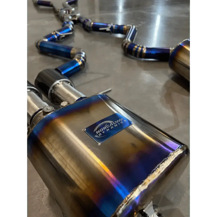 Norcal Dynamics Titanium E9X S65 M3 Catback Exhaust - Norcal Dynamics