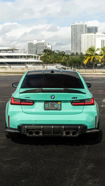OEM Style Carbon Fiber Rear Diffuser - BMW G80 M3 & G82 / G83 M4 - Norcal Dynamics 